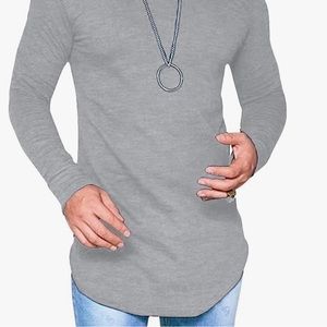 NWT Liweike Longline Crew Neck Longsleeve Tee